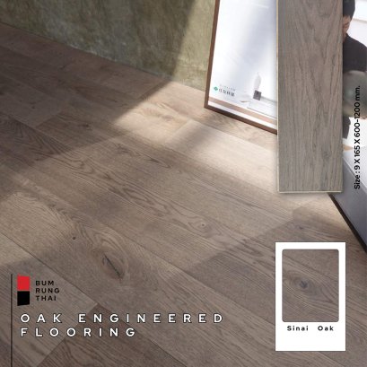 Engineered wood flooring -  Sinai oak