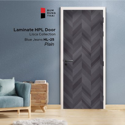 Laminate HPL door - Lisca - Blue Jean (HL-25)