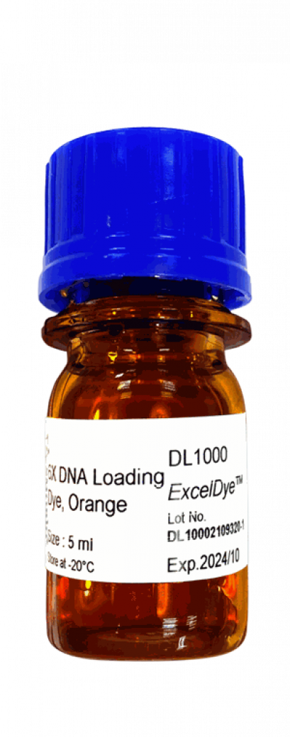 ExcelDye™ 6X DNA Loading Dye, Orange, 5 ml x 2