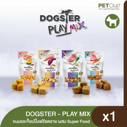DOGSTER PLAY MIX - FREEZE DRIED mix SUPER FOOD