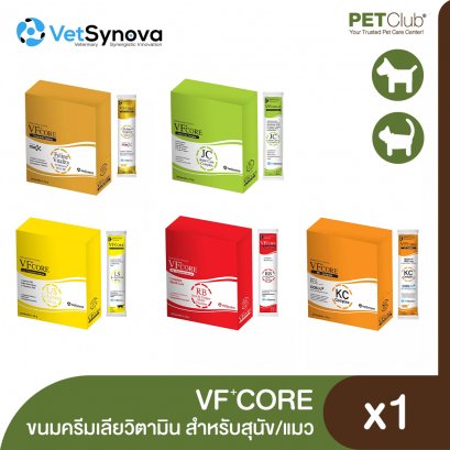 VF+Core - ขนมครีมเลียวิตามิน สำหรับสุนัขและแมว