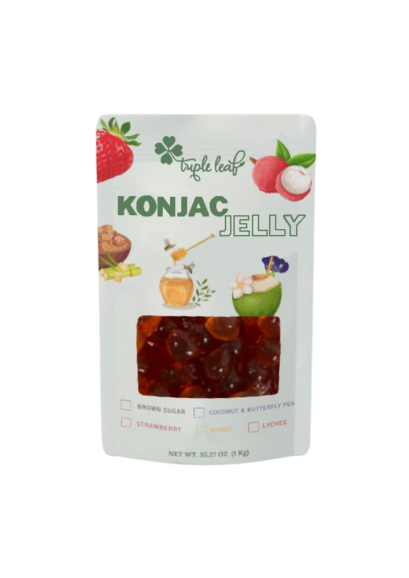 KONJAC JELLY BROWN SUGAR FLAVOR