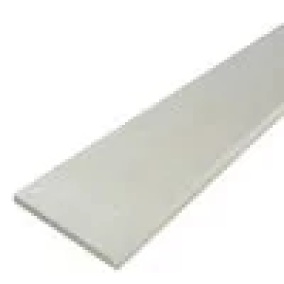 ไม้ระแนง เฌอร่า รุ่นขอบวี ผิวเรียบ สีธรรมชาติ 0.8x10x300 ซม.