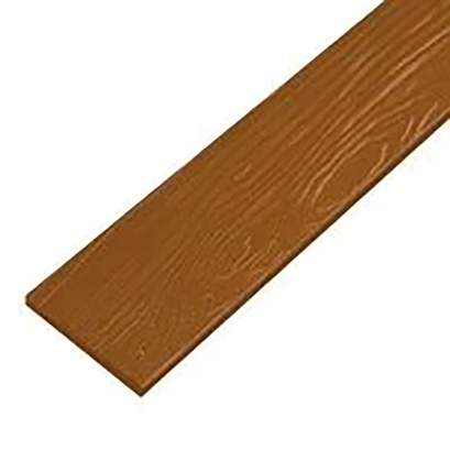 ไม้ฝา เฌอร่า รุ่นขอบตรง ผิวลายสัก สีสักทองแท้ 0.8x20x300 ซม.(8 นิ้ว)