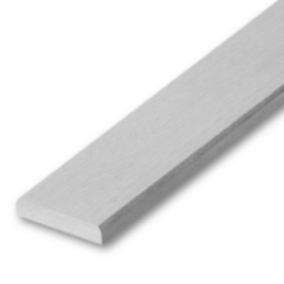 ไม้ระแนง เฌอร่า รุ่นขอบวี ผิวลายเสี้ยน สีธรรมชาติ 0.8x10x300 ซม.