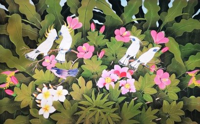 พฤกษา (สีขาว ชมพู)