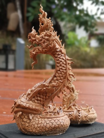 King of Nagas (Clay Pottery)