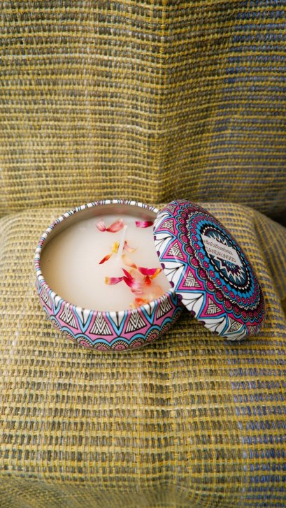 เทียนหอม กลิ่นไม้จันทร์หอม