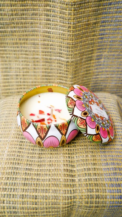 เทียนหอม กลิ่นวนิลลา