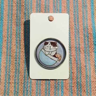 Cat and Cup PIN