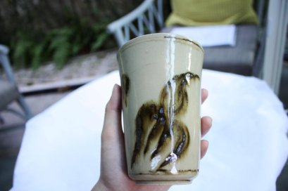 Coffee Cup (Wide Shape) - Wiang Galong Flower