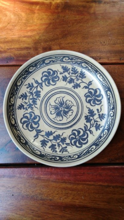 Ceramic Plate 6&quot; - ChaBa Flower