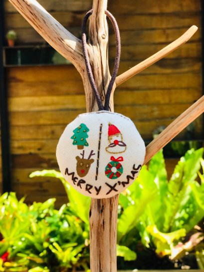 Merry X&#039;mas keychain