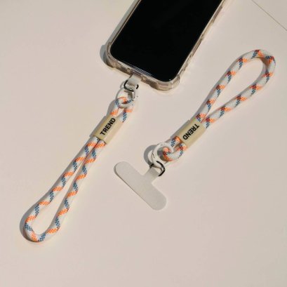 White Phone Strap