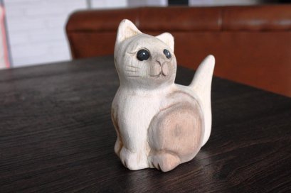 Wooden Doll - Kitten