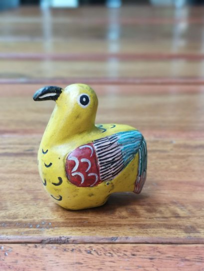 Wooden Animal (Yellow Bird)