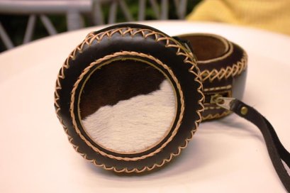 Cowhide Coin Bag(size L)