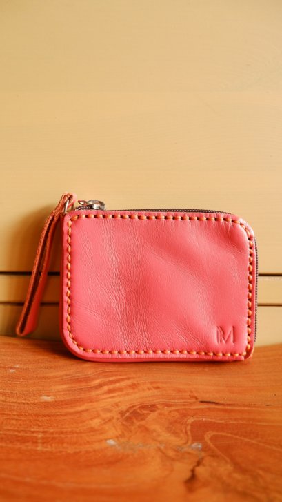 กระเป๋าเงินหนัง - ส้ม