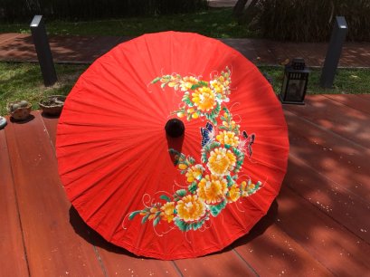Lanna umbrella - Red