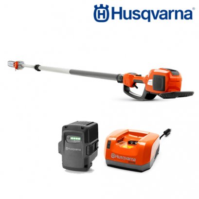 HUSQVARNA BATTERY POLE SAW 36V INCLUDING BATTERY AND CHARGER