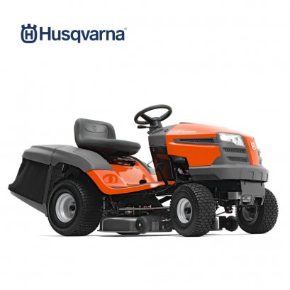 Husqvarna รถตัดหญ้านั่งขับ รุ่น TC138 เครื่อง 13 แรงม้า(เกียร์ออโต้) (ติดต่อสั่งซื้อ)