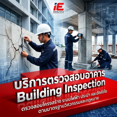 บริการตรวจสอบอาคาร (Building Inspection)
