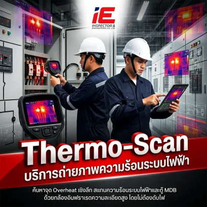 บริการถ่ายภาพความร้อนระบบไฟฟ้า (Thermo-Scan)