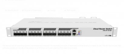 CRS317-1G-16S+RM - สวิตช์เครือข่าย MikroTik CRS317-1G-16S+RM 16 พอร์ต SFP+ และความเร็ว Gigabit Ethernet สำหรับธุรกิจขนาดใหญ่และโรงแรม
