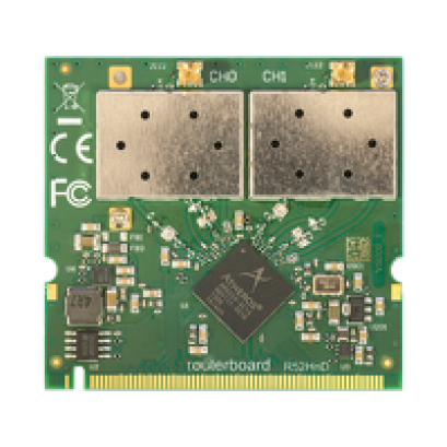 R52HnD : 2.4/5Ghz miniPCI 802.11a/b/g/n dual chain, 2x MMCX