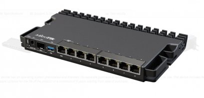 RB5009UG+S+IN :  USB 3.0, 1G and 2.5G Ethernet ports, 10G SFP+ cage, 1GB of DDR4 RAM and 1GB NAND storage