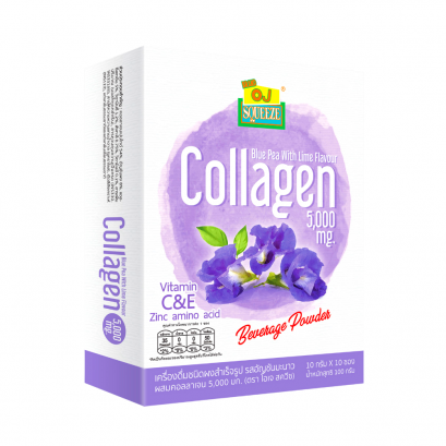 Blue Pea With Lime Flavour Collagen 5,000 mg (OJ Squeeze)