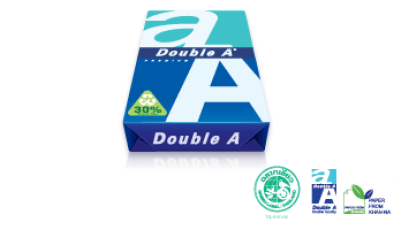 กระดาษถ่ายเอกสาร  80g  A4 Double-A Green