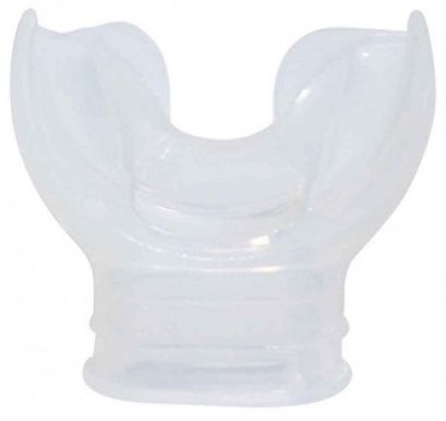 Short Mouthpiece Clear ZeePro Comfort Snorkel/Regulator