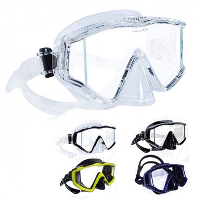 Mask Crystal View Zeepro Single Lens Snorkeling