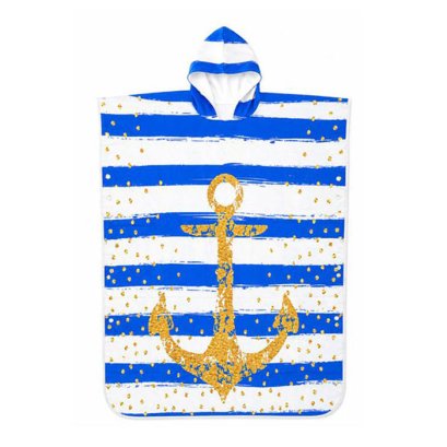 Poncho Beach Cloak Zeepro Adult Size &ndash; Anchor