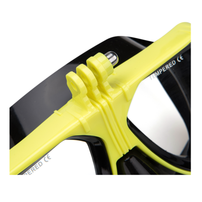 Mask Zeepro Black Pacific w/ Mount Camera Black Silicone