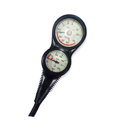Console Zeepro Double 52mm Pressure 63mm Depth Gauge