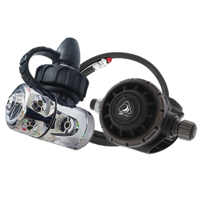 Regulator Zeepro 1st Stage ATX50 Diaphragm Sealed Swivel Turret + 2nd Stage Extra ADJ