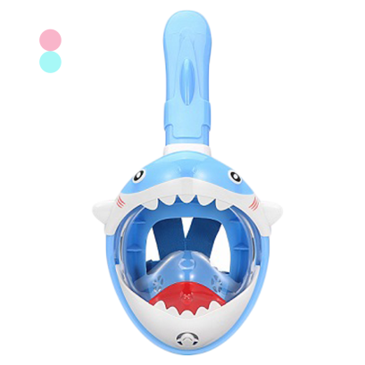 Mask Full Face Zeepro Round Lens Junior Shark