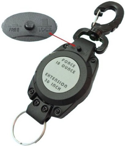 Retractor Lanyard Zeepro Plastic Head