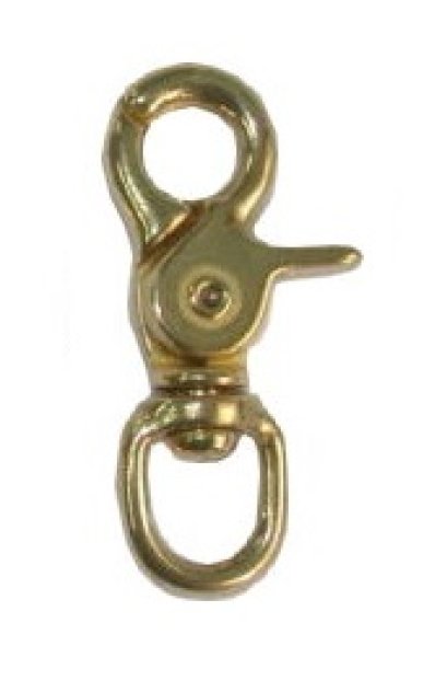 Swivel Bolt Snap Brass Zeepro