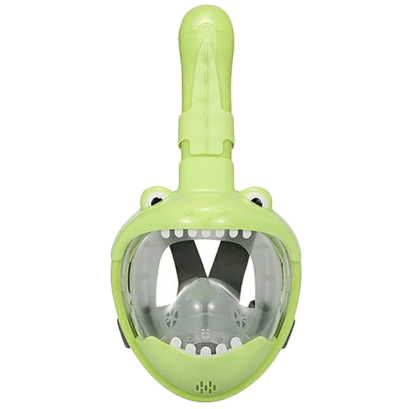 Mask Full Face Zeepro Round Lens Junior Crocodile