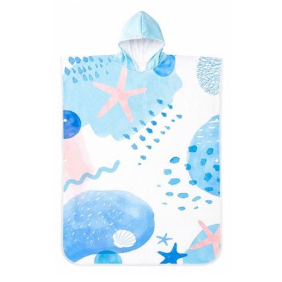 Poncho Beach Cloak Zeepro Adult Size &ndash; Starfish