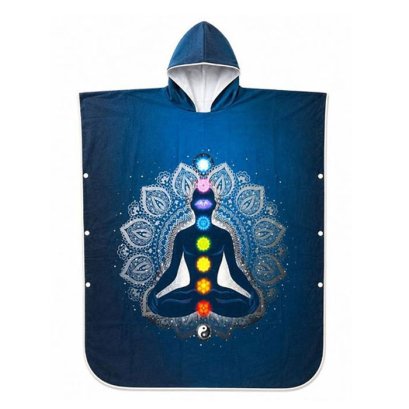 Poncho Beach Cloak Zeepro Adult Size &ndash; Yoga