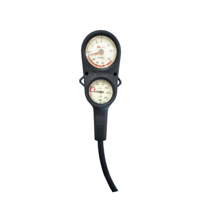 Console Zeepro Double 52mm Pressure 63mm Depth Gauge With Side Slot