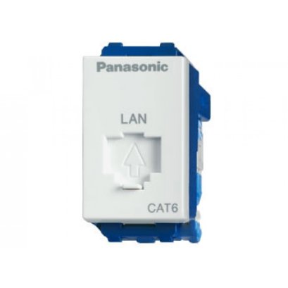 Panasonic WIDE SERIES เต้ารับคอมพิวเตอร์ CAT 6E WEG24886