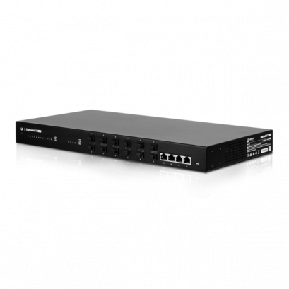 ES‑12F Managed Switch 12-Port SFP,4 Gigabit Ethernet Fiber Switch 1Gbps