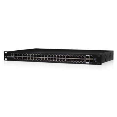 *ES-48-500W : 48 Port Managed PoE+ Gigabit Switch with 4 SFP 500 Watt