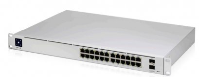 USW-Pro-24,Layer 3 switch with (24) GbE RJ45 ports and (2) 10G SFP+ ports