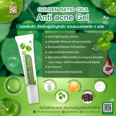 Golden ratio Cica Anti acne Gel